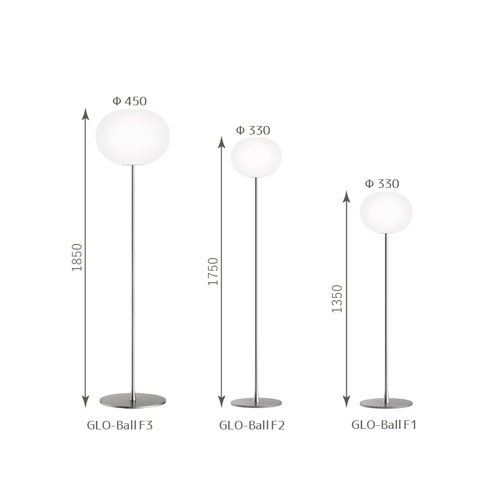 FLOS（フロス） GLO-BALL F2 フロアランプ LED