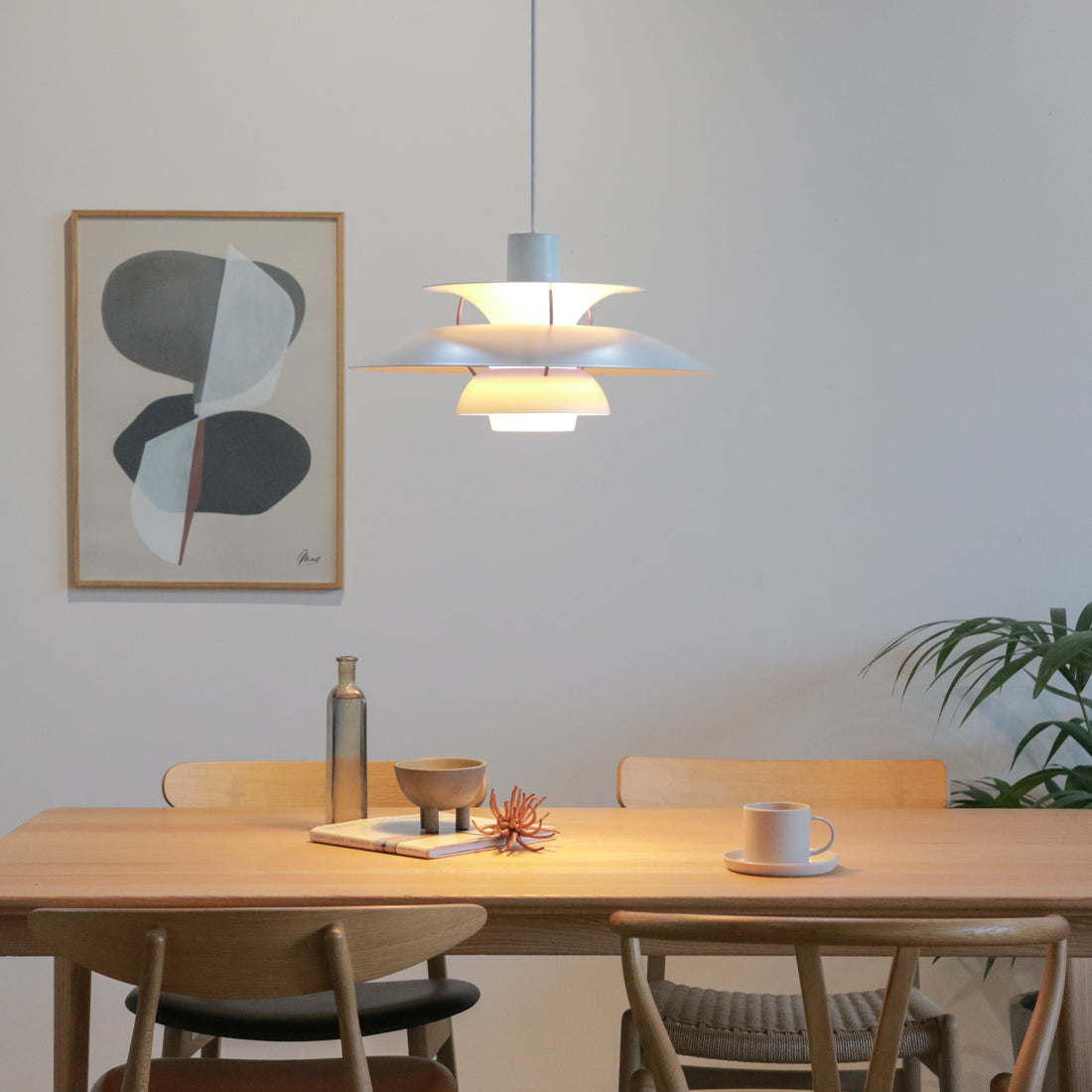 Louis Poulsen PH 5 ペンダントライト モノクローム ホワイト【展示品】