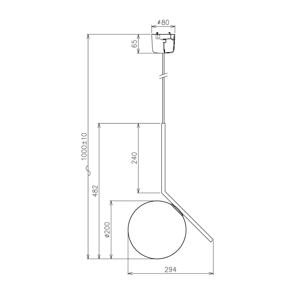FLOS（フロス） IC LIGHTS S1 ペンダントライト ブラック JP