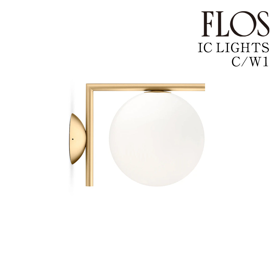 FLOS（フロス） IC LIGHTS C/W1 ウォールランプ ゴールド