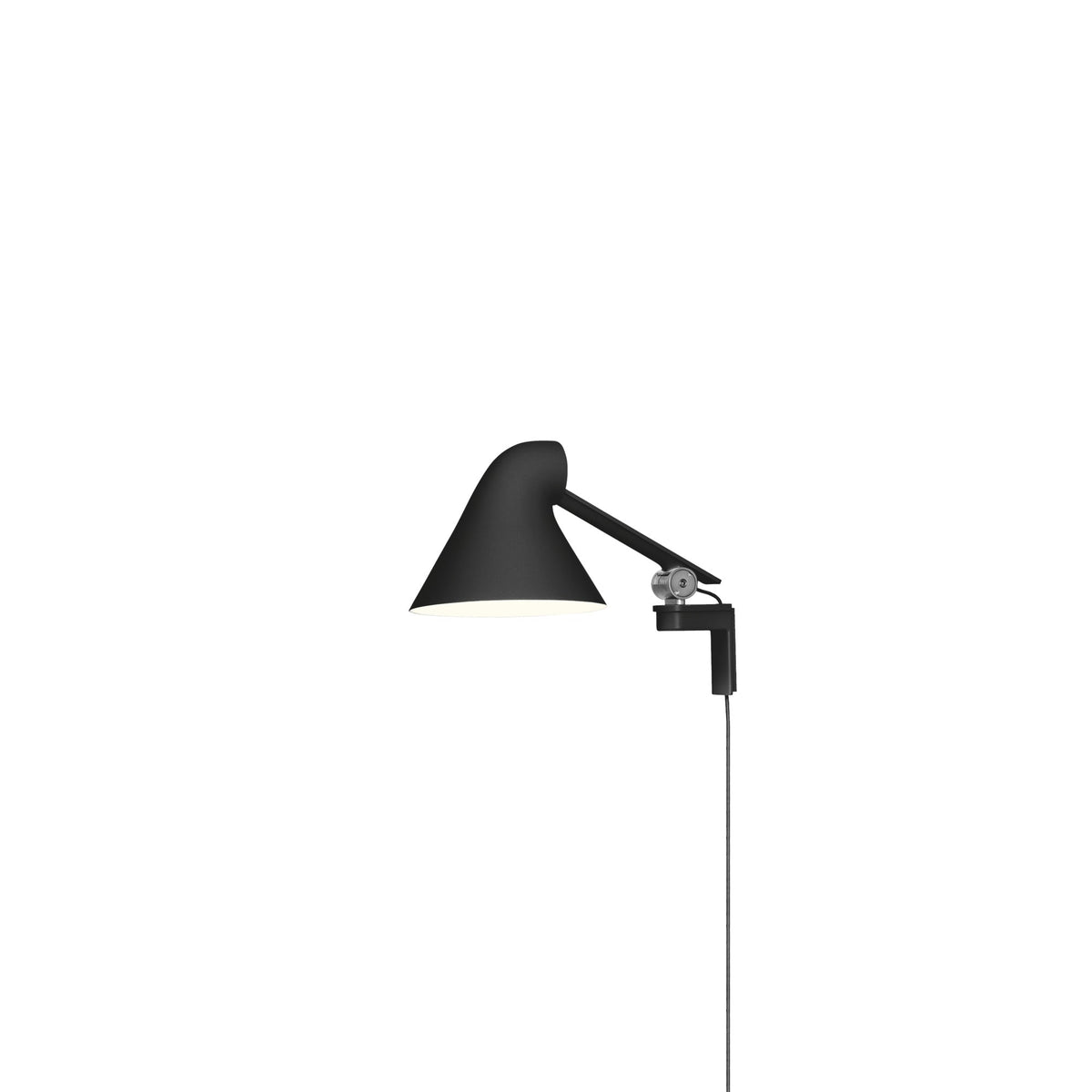 Louis Poulsen NJP ウォールランプ ブラック 3000K ショートアーム
